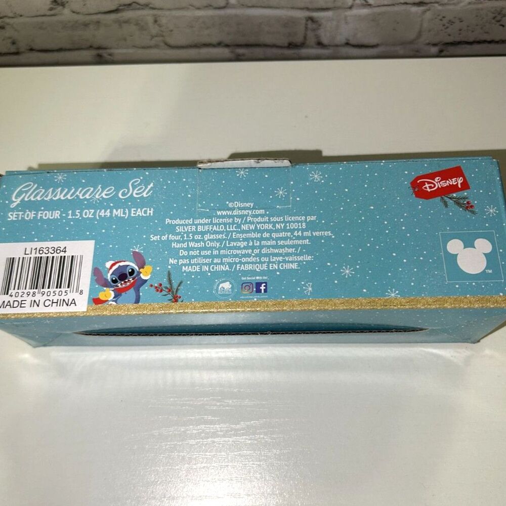 Disney Lilo & Stitch 4 Piece Shot Glass Set - Picture 6 of 6